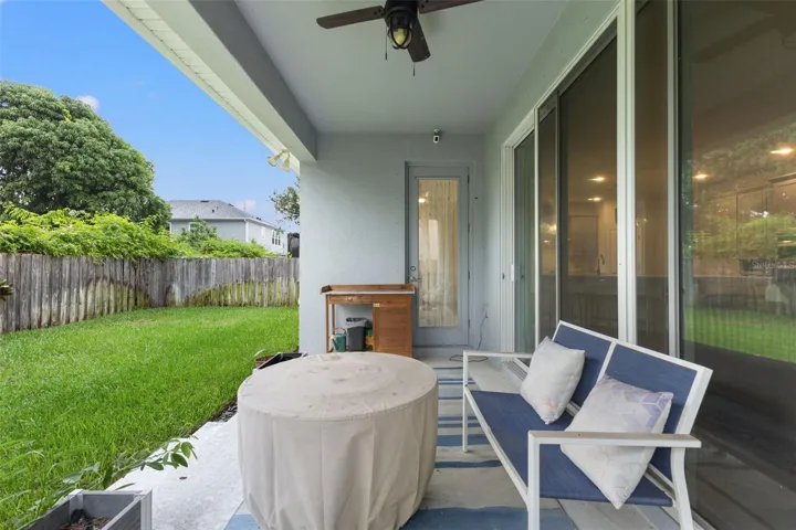 Covered lanai