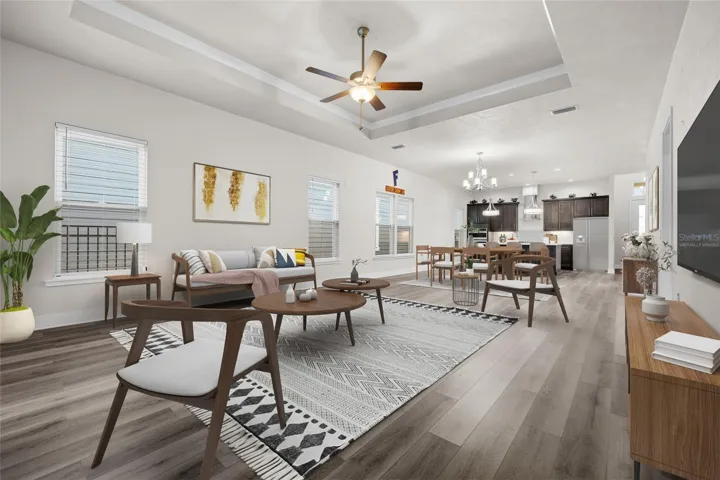 Virtually Staged Great Room