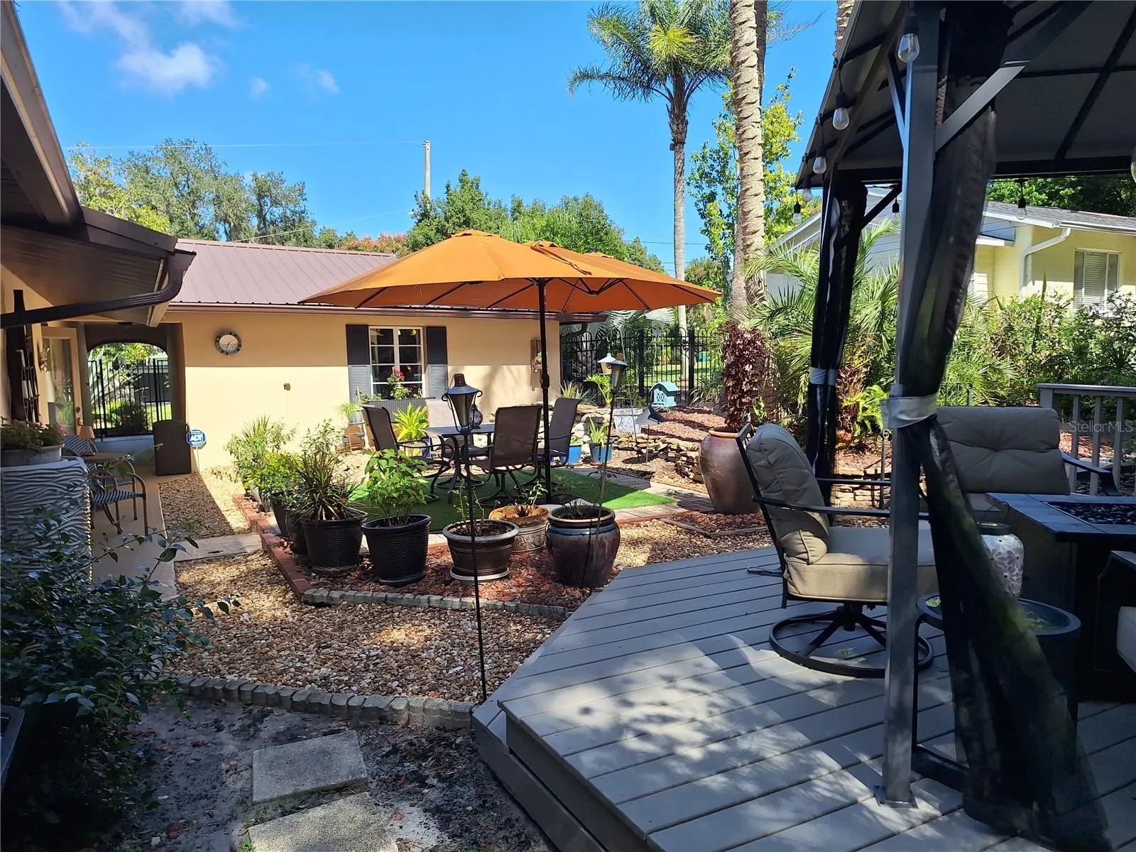 Side yard.