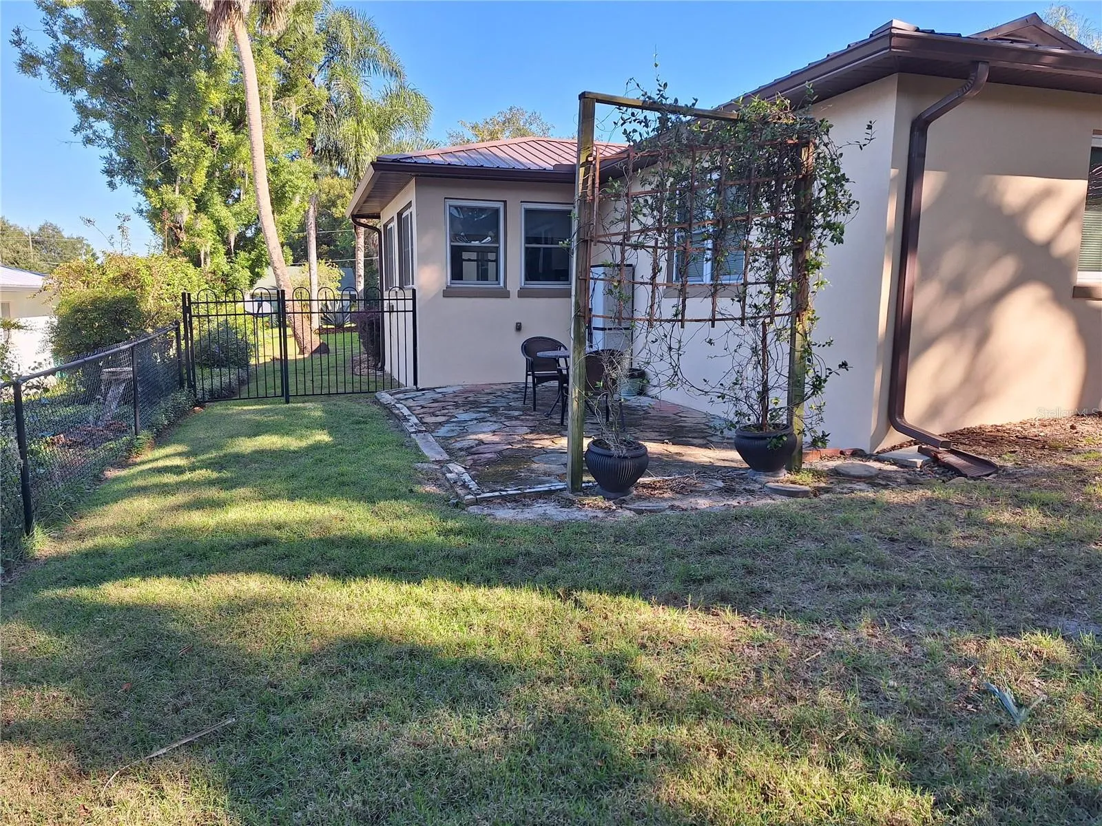 Side Yard with Patio.