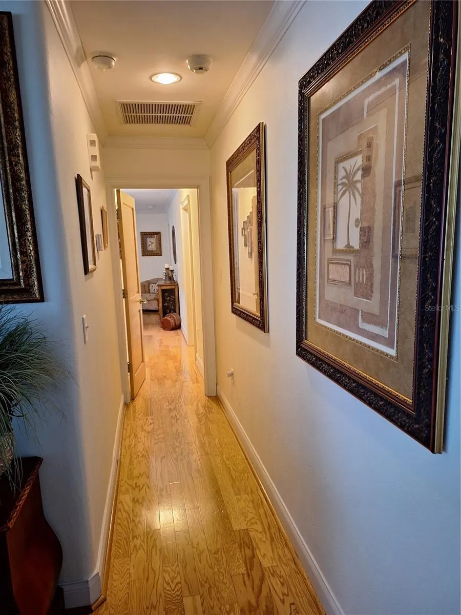 Corridor to Primary Suite.