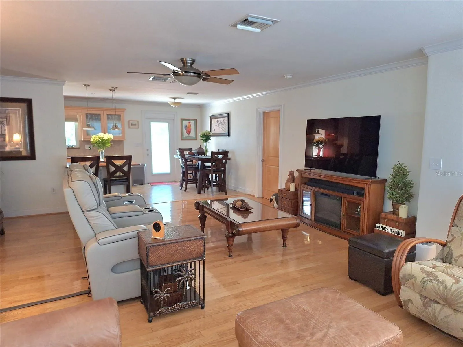 Open Plan Great Room/Dining.
