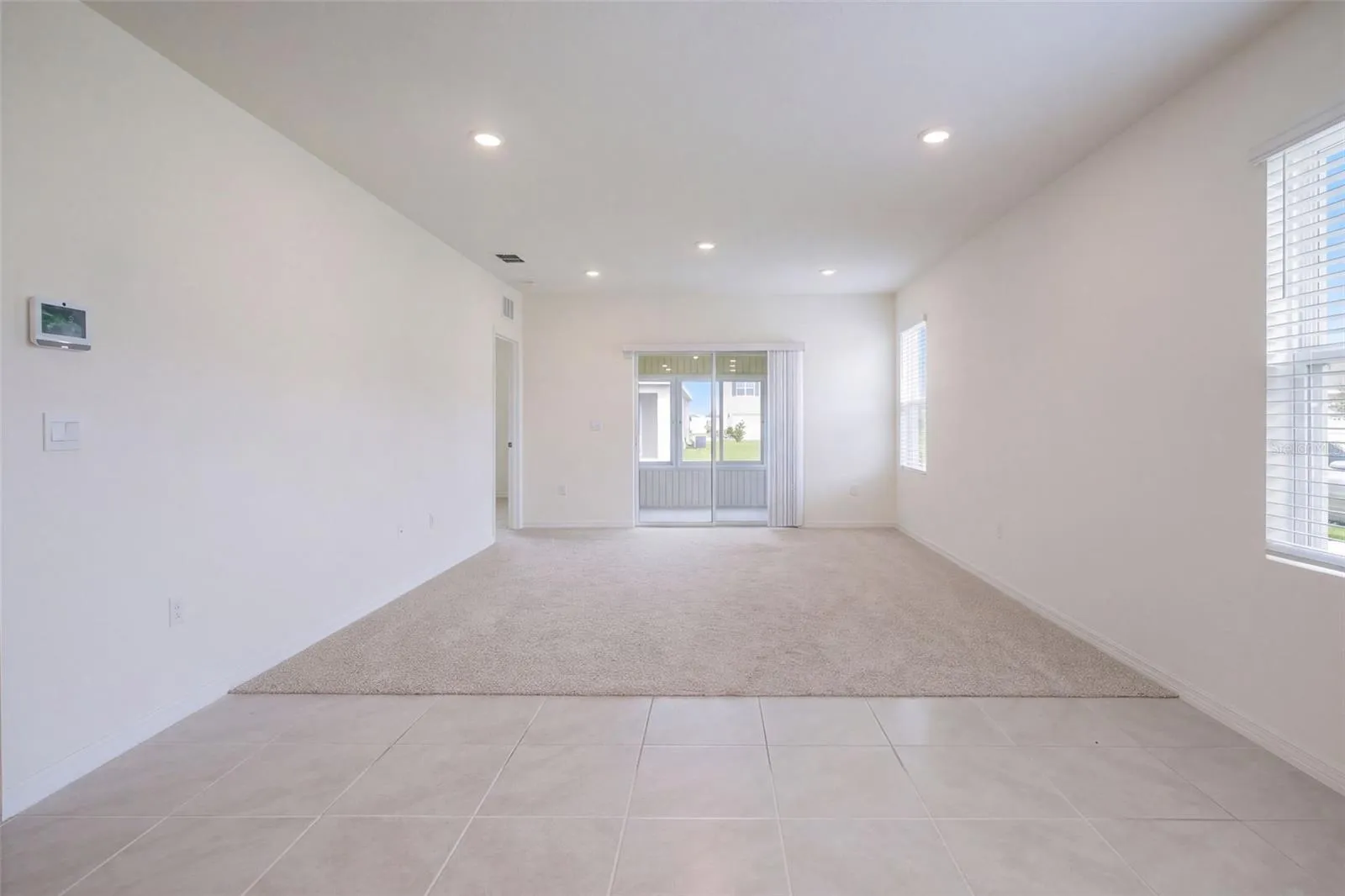 Formal Dining Room features tile flooring