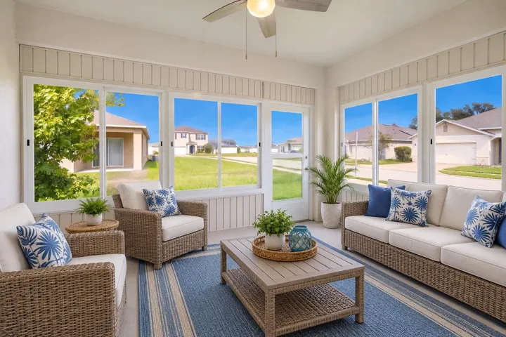Virtually Staged, Florida Room