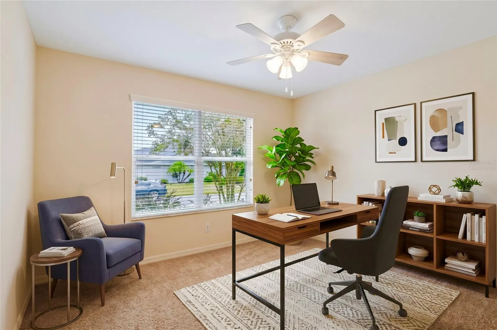 Bedroom 2/Office (Virtually Staged)