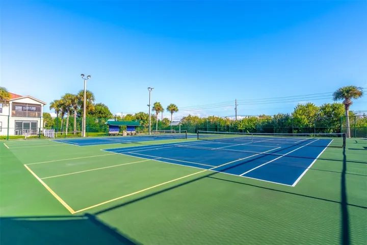 tennis courts
