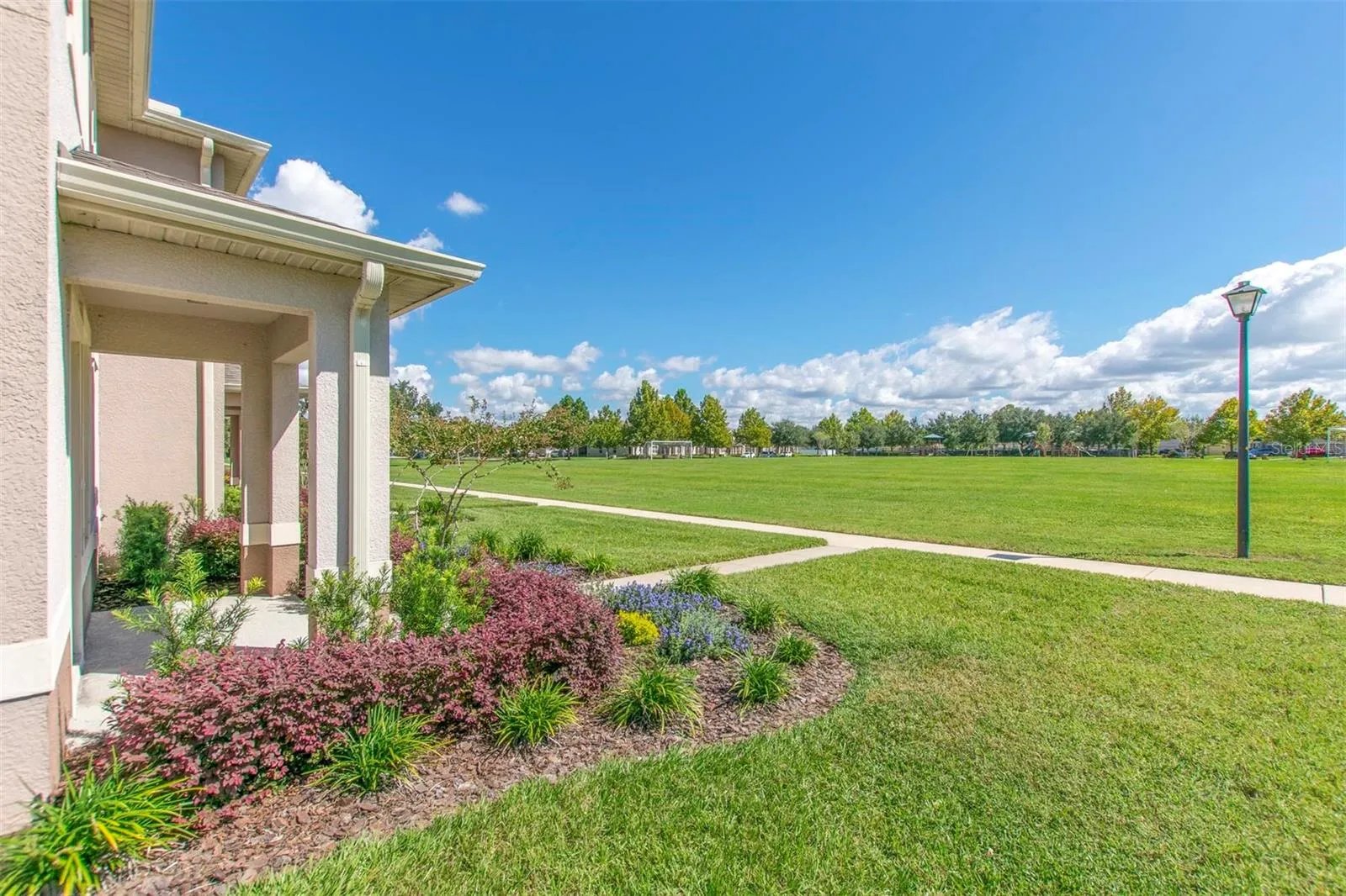 Front porch and open view