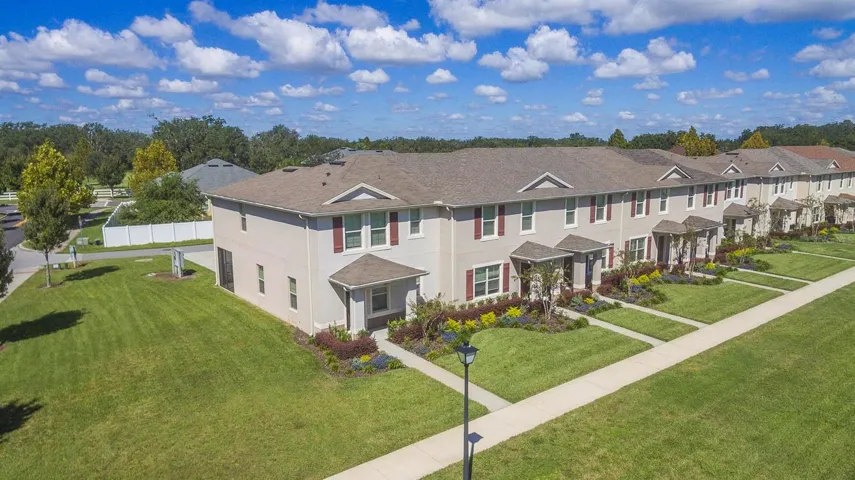 Row of townhomes