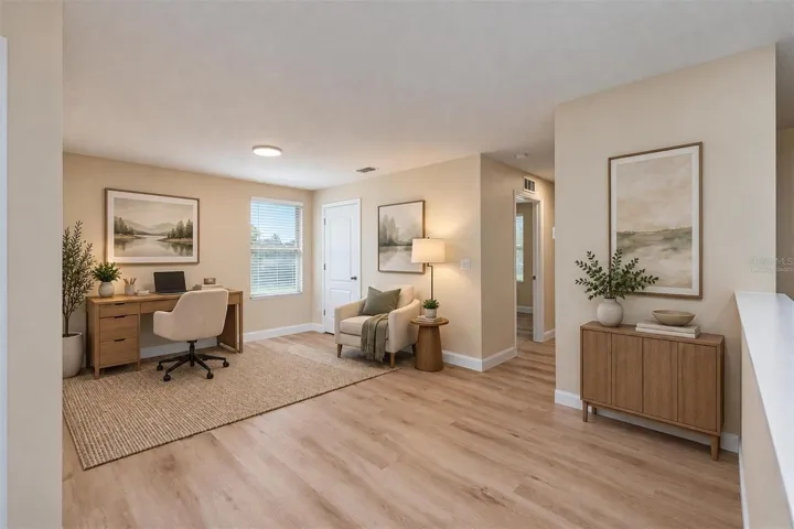 Virtually Staged - Upstairs loft