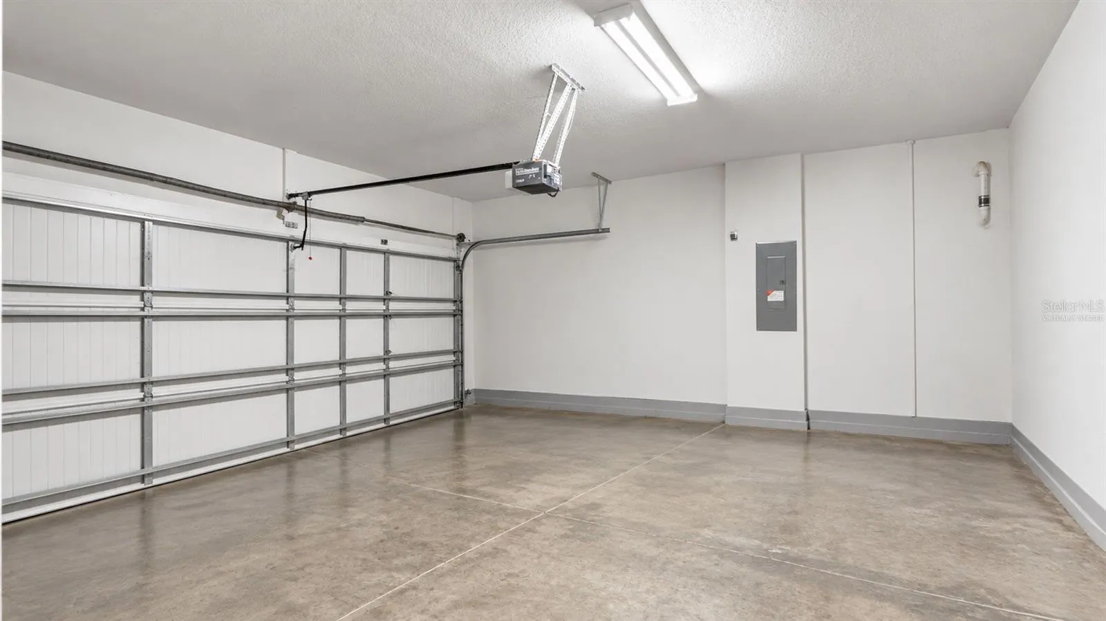 Virtually Staged-Garage-Upper Storage Throughout