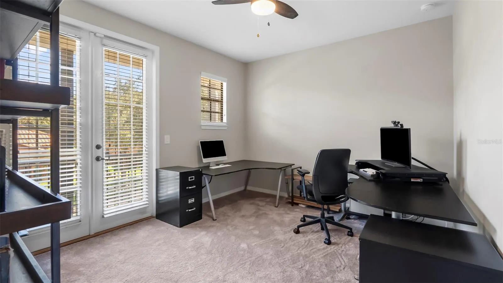 Bedroom Three-Features Balcony Access