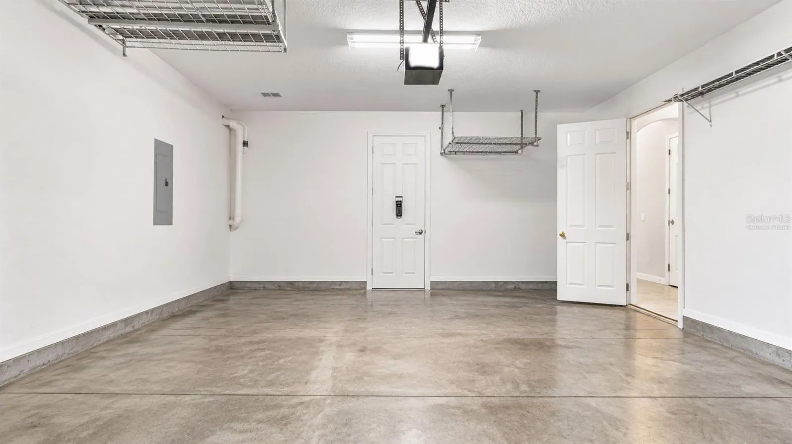 Virtually Staged-Garage-Upper Storage Throughout