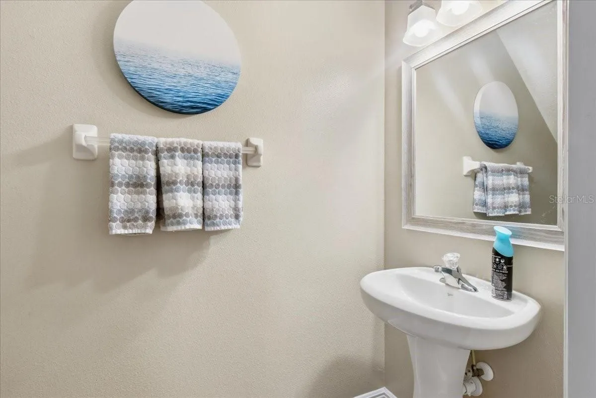 main floor half bath