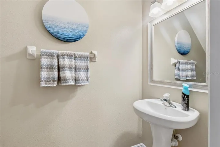 main floor half bath