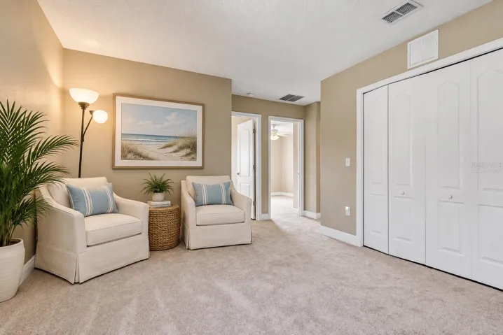 virtually staged - second floor loft