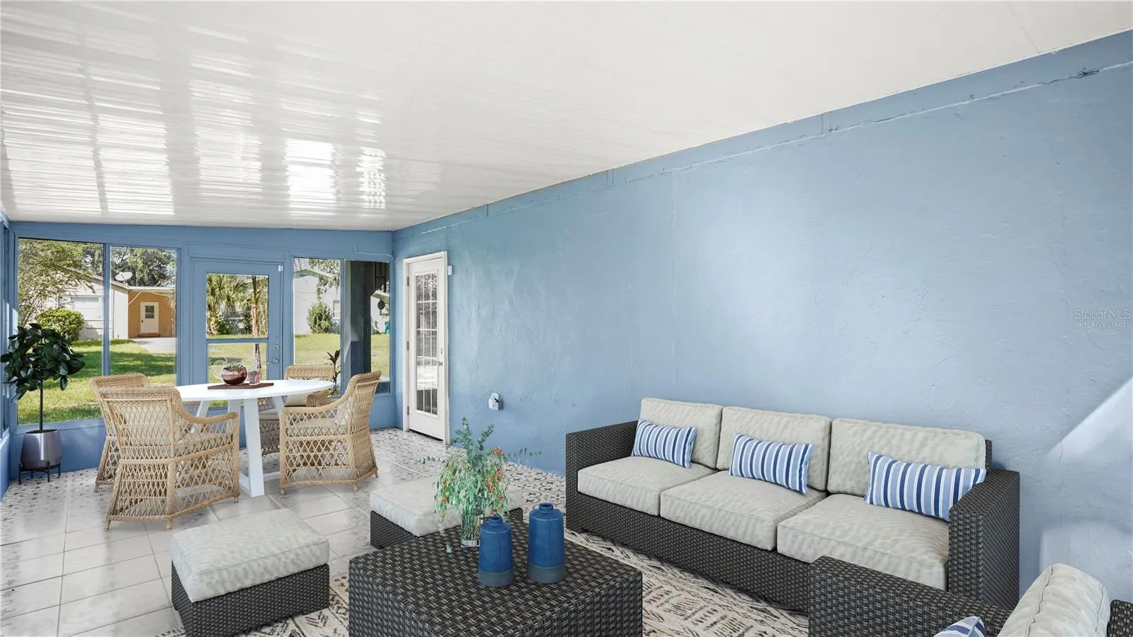 Virtually Staged - Florida Room