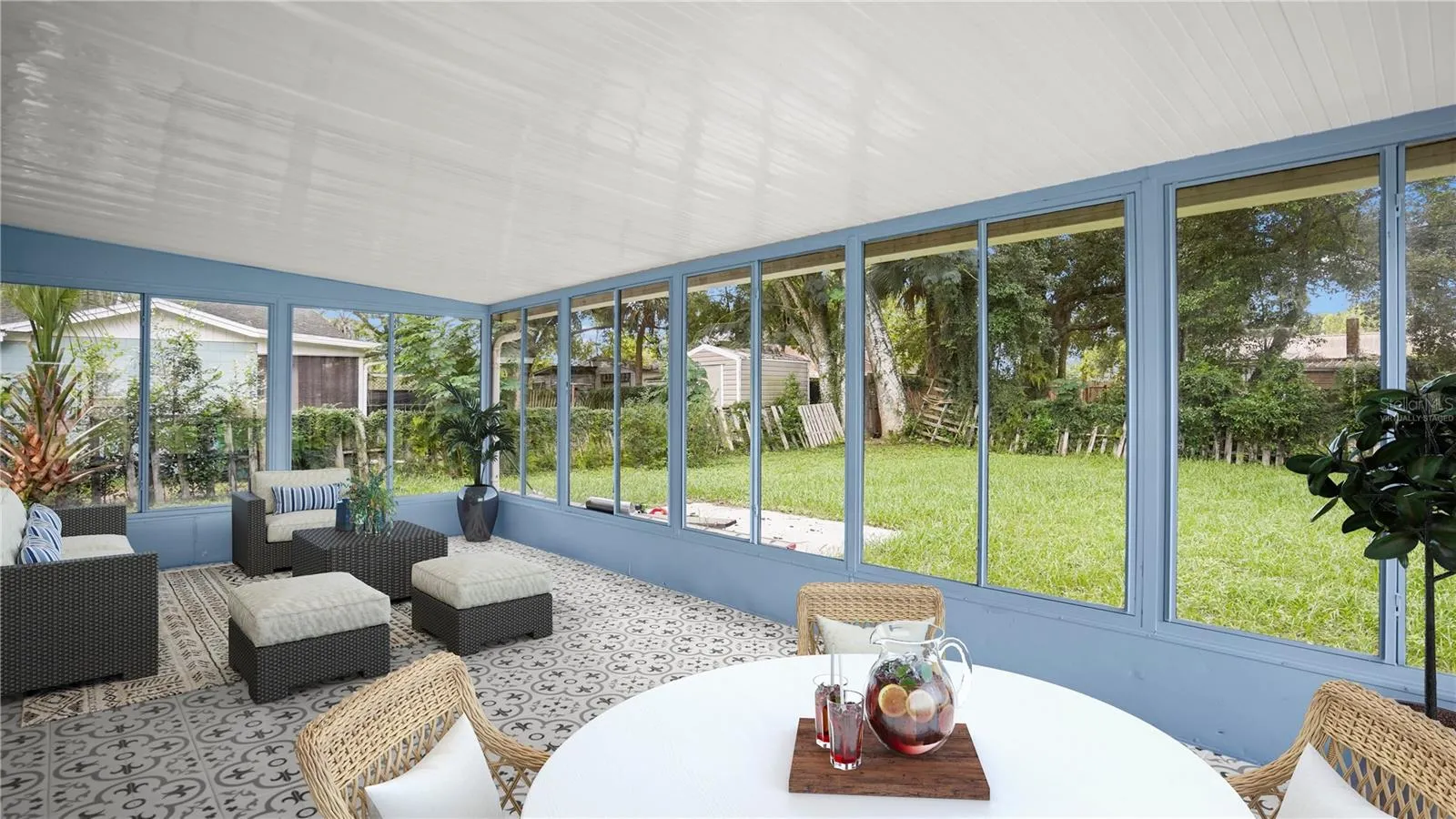 Virtually Staged - Florida Room