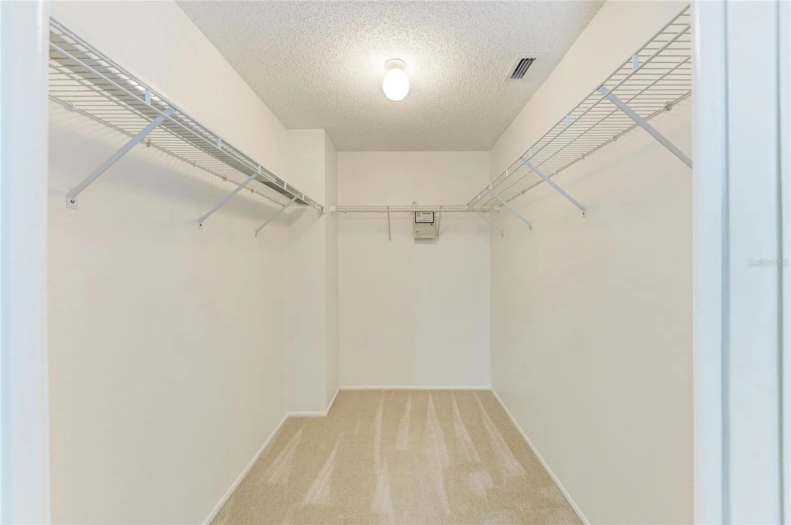Primary closet