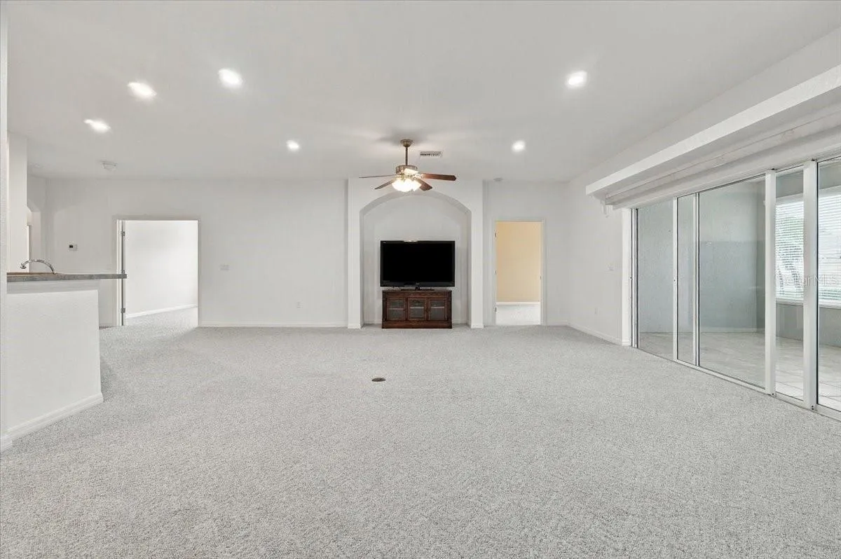 Open living room