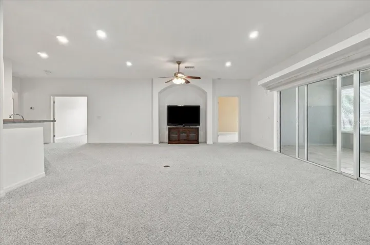Open living room