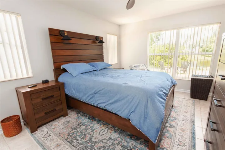 primary bedroom with water view