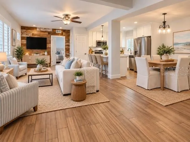 Virtually Staged for furniture layout