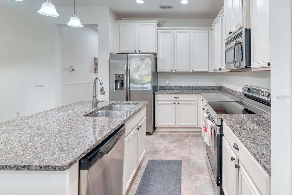 Kitchen with Stainless Steel Appliances