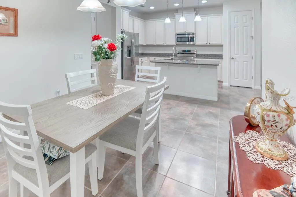 DINING to Kitchen View