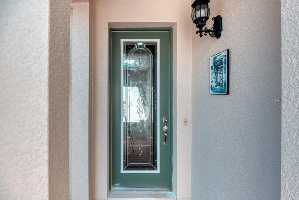 Leaded Front Door