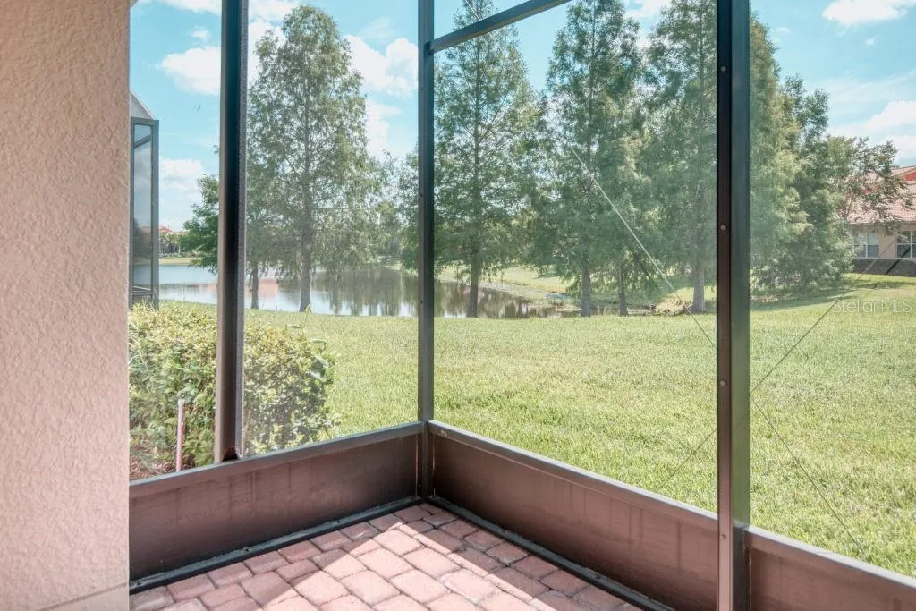 POND View from Screen Lanai