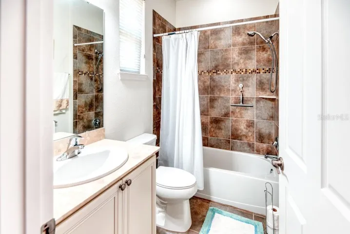 HALL Bathroom with TUB
