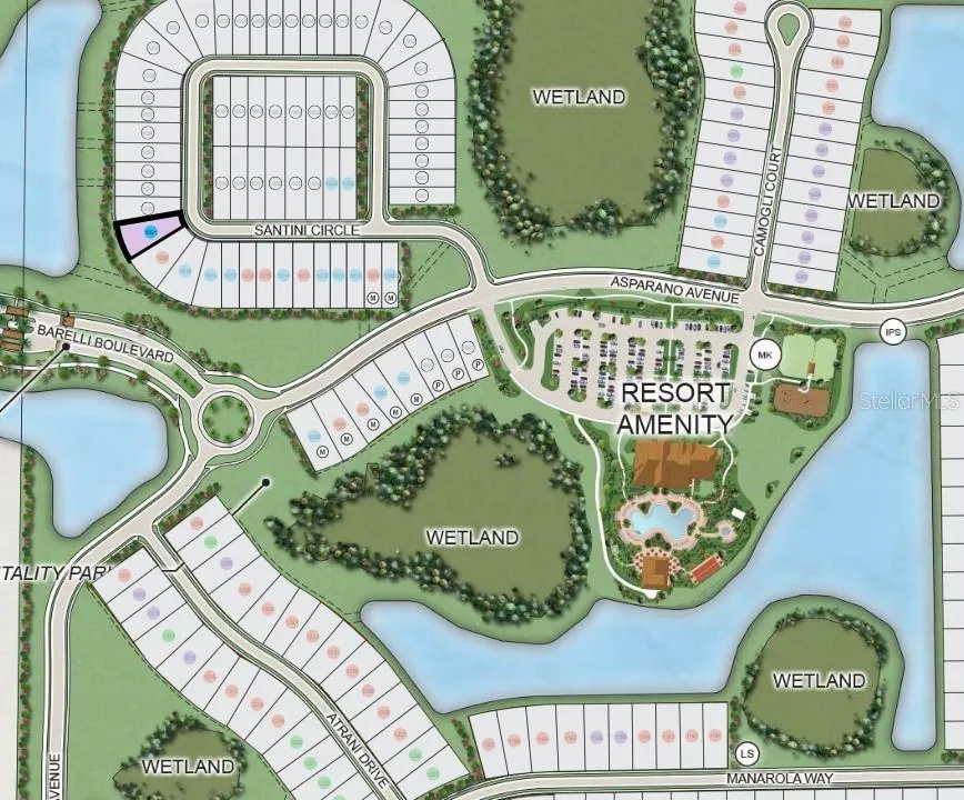 13352 Santini Circle Site Map