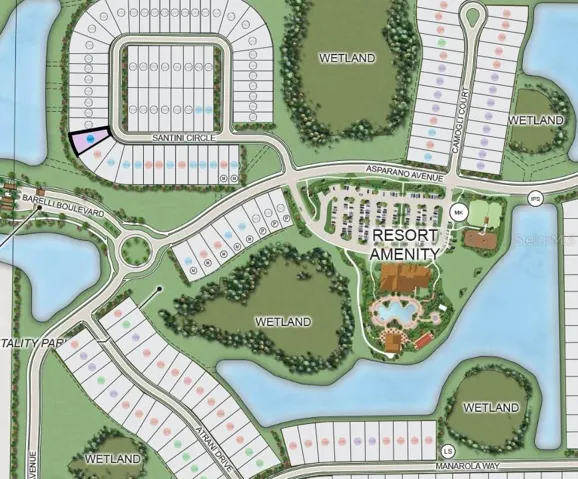 13352 Santini Circle Site Map