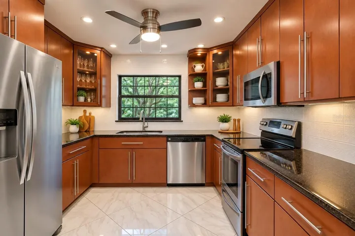 Kitchen-Virtually Staged
