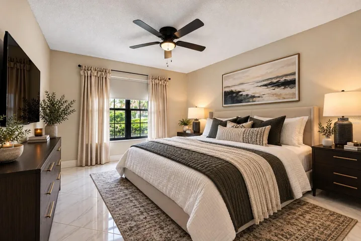 Second Bedroom- Virtually Staged