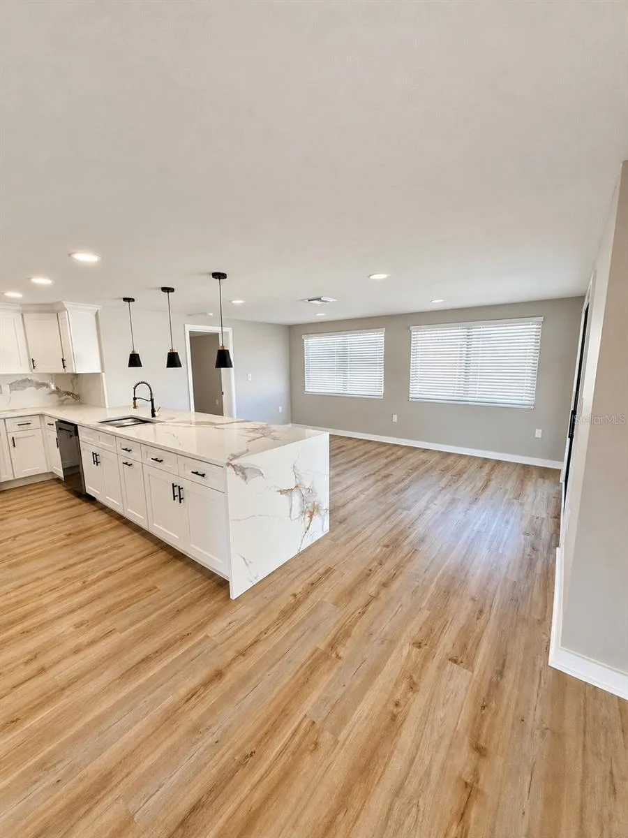 Kitchen and dining room
