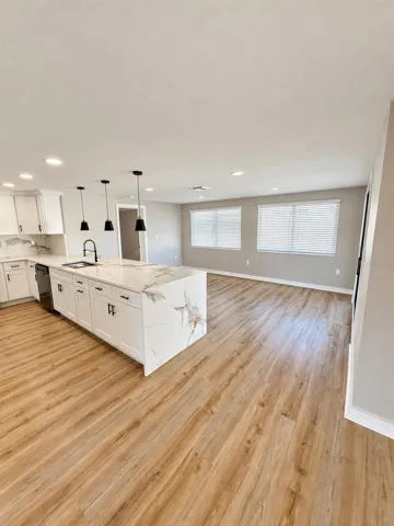 Kitchen and dining room