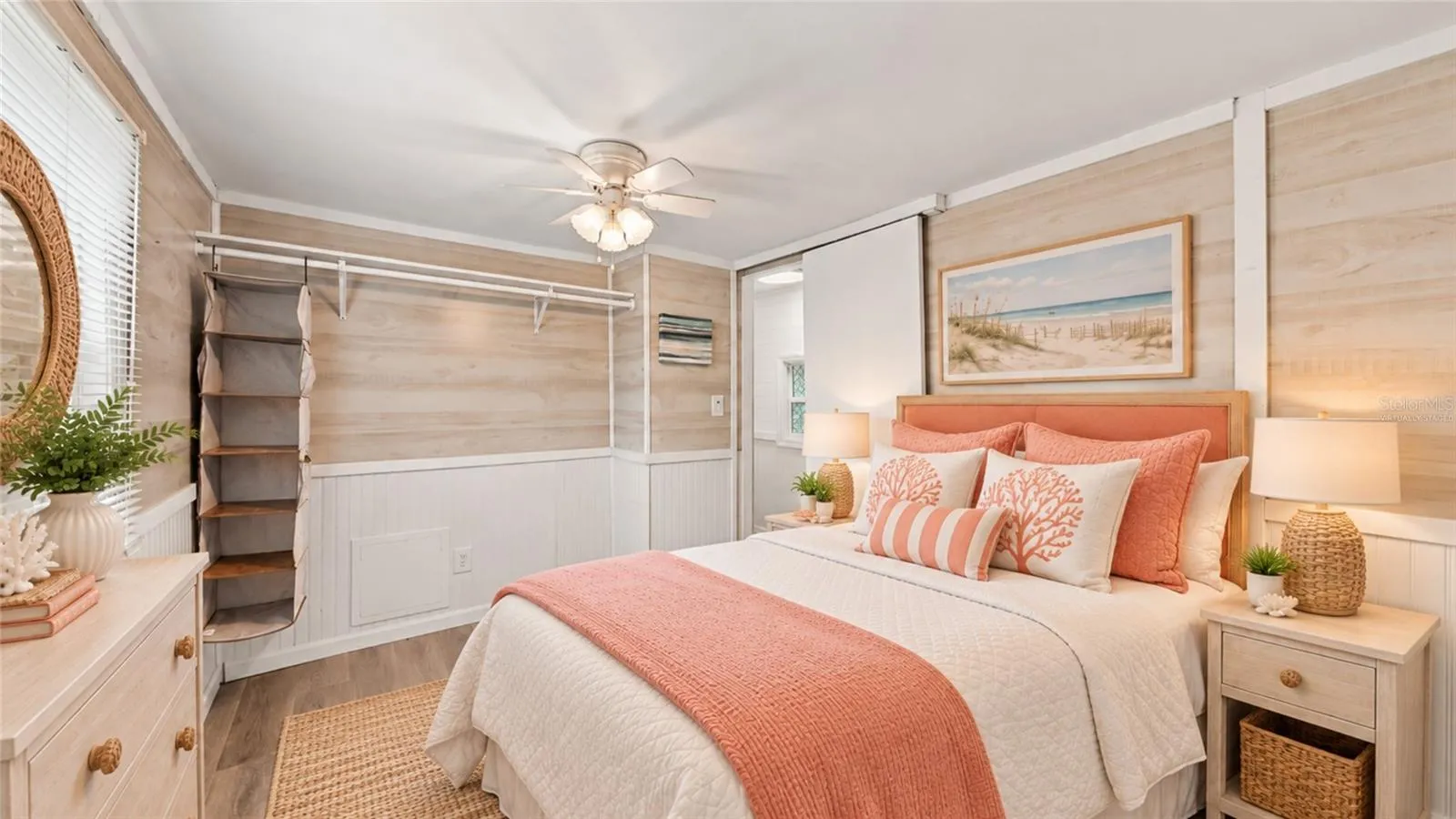 Guest Bedroom virtually staged