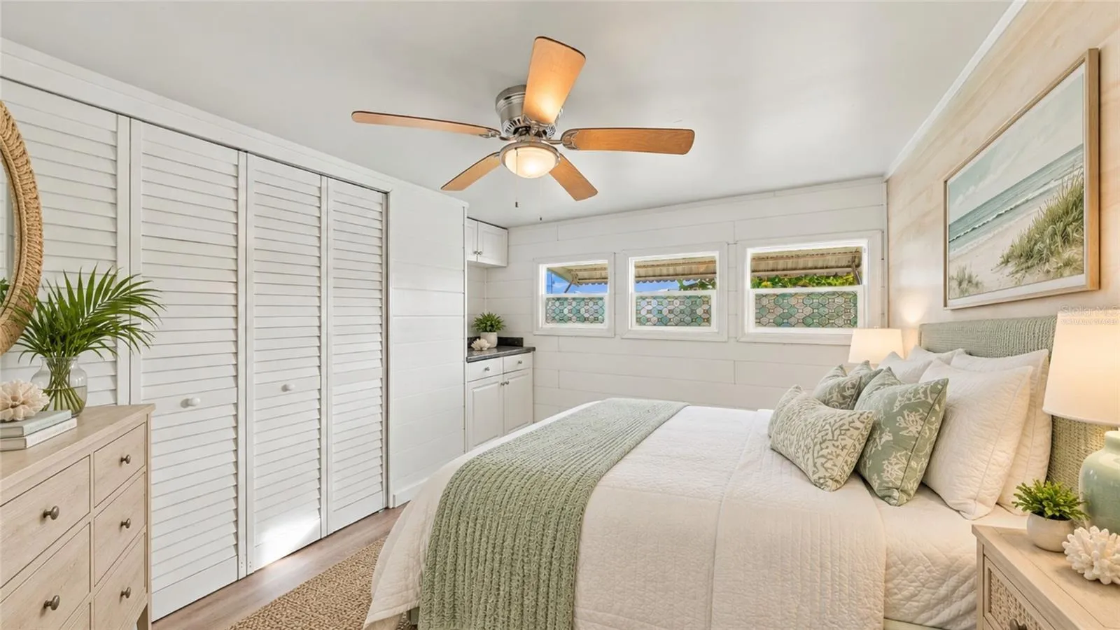 Primary Bedroom virtually staged