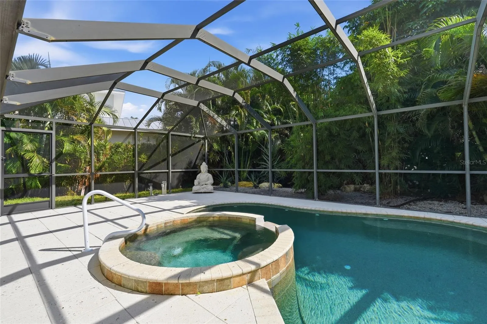 Extremely Private Back Yard &amp; Pool Area