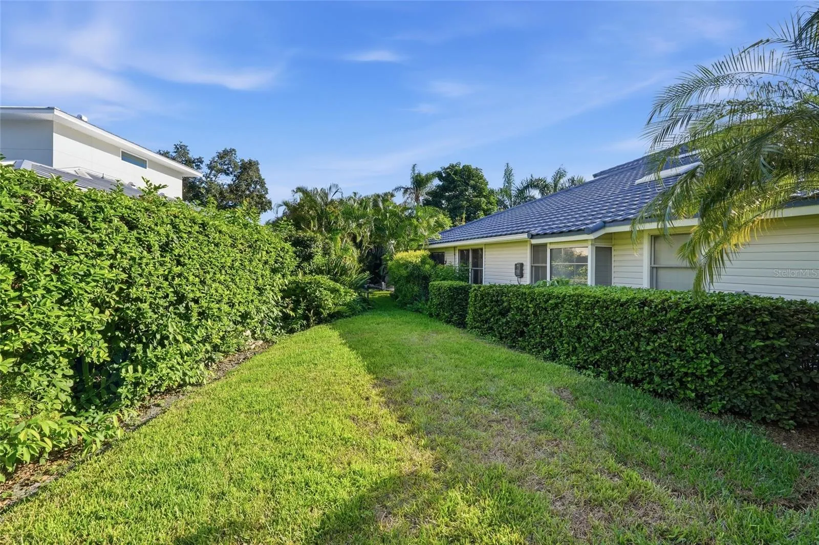 Side Yard w/Tons of  Mature Landscaping