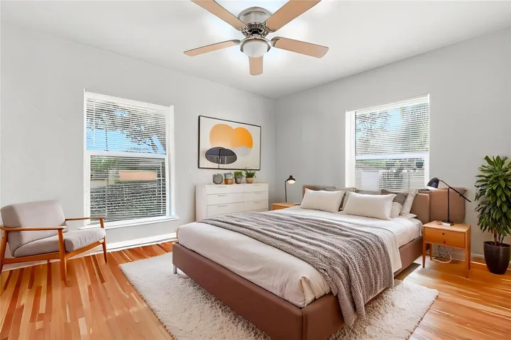 Virtually Staged Second Bedroom