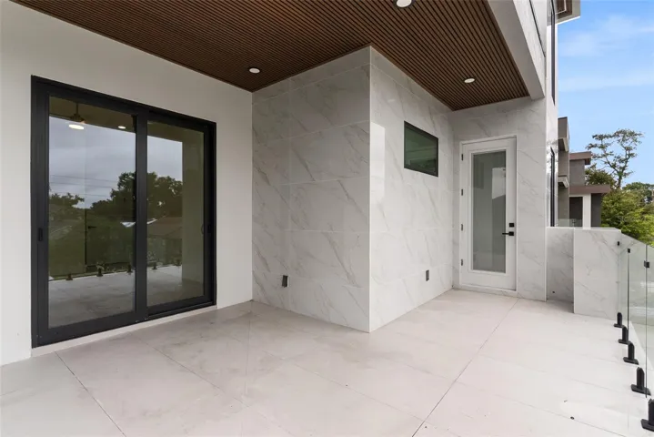 balcony off bedroom