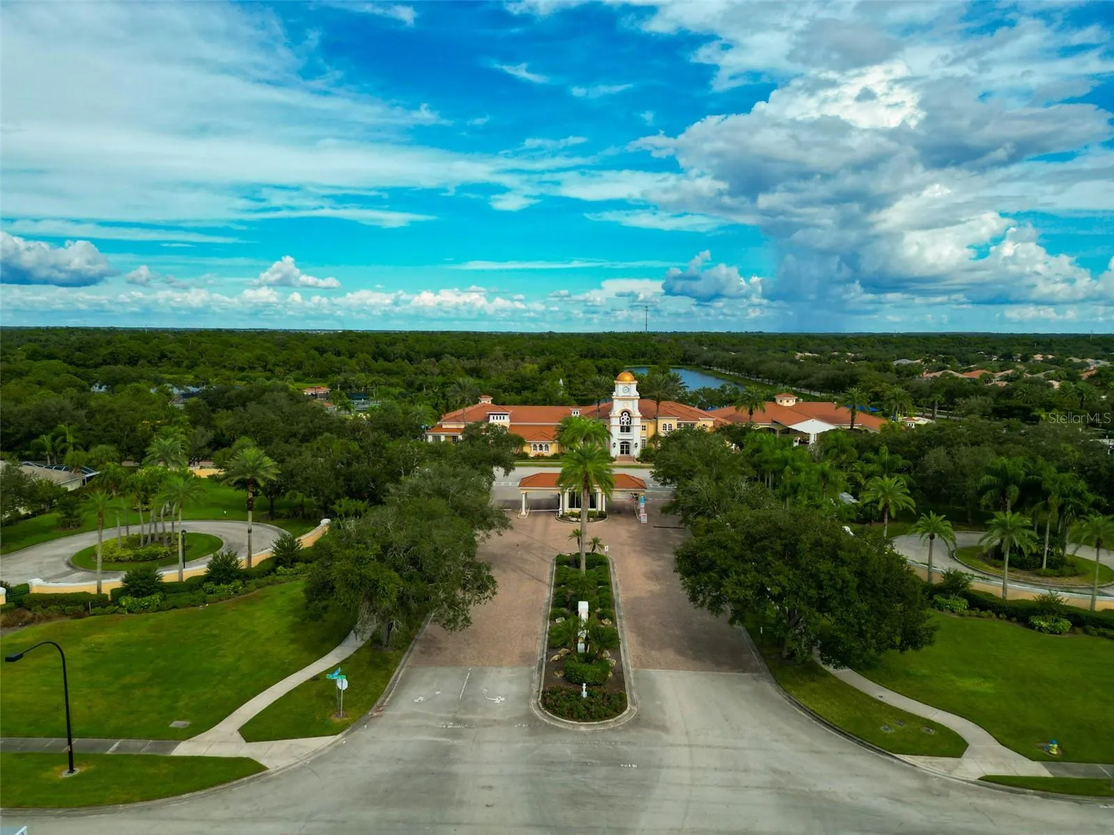 Entrance to neighborhood from Honore