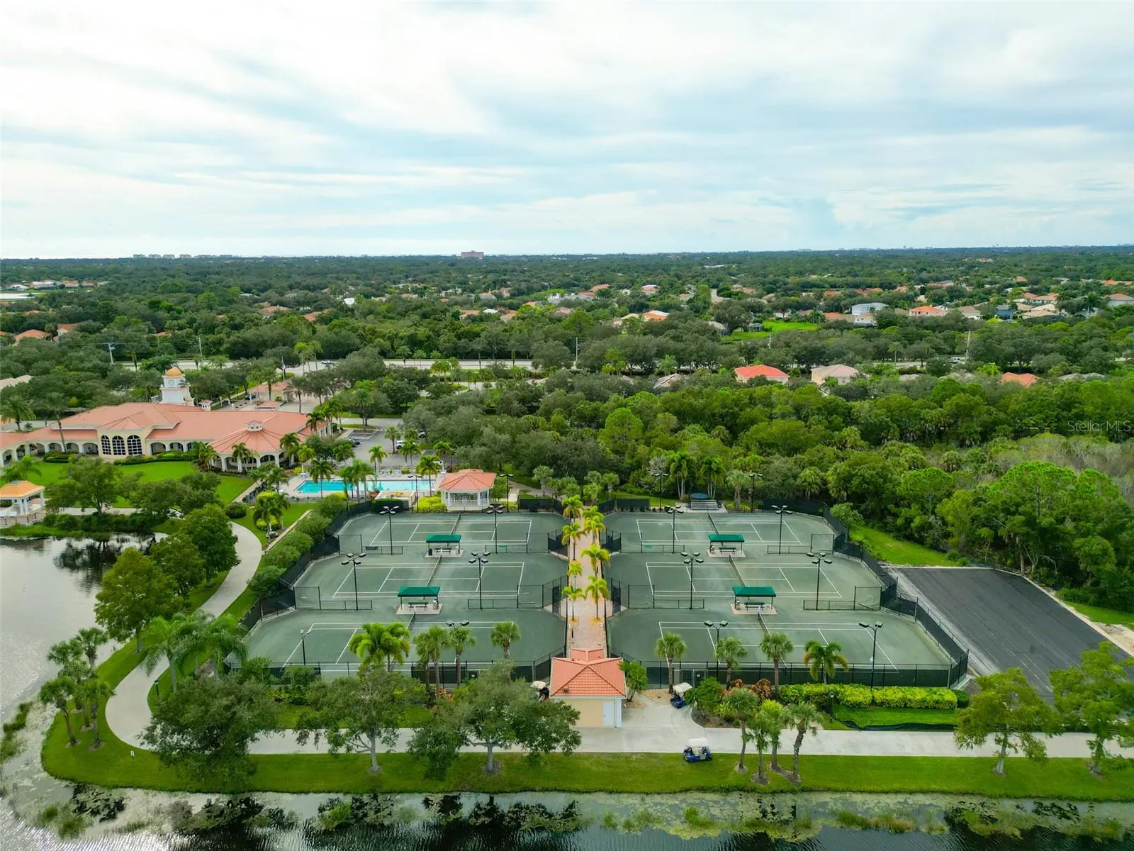 Tennis courts