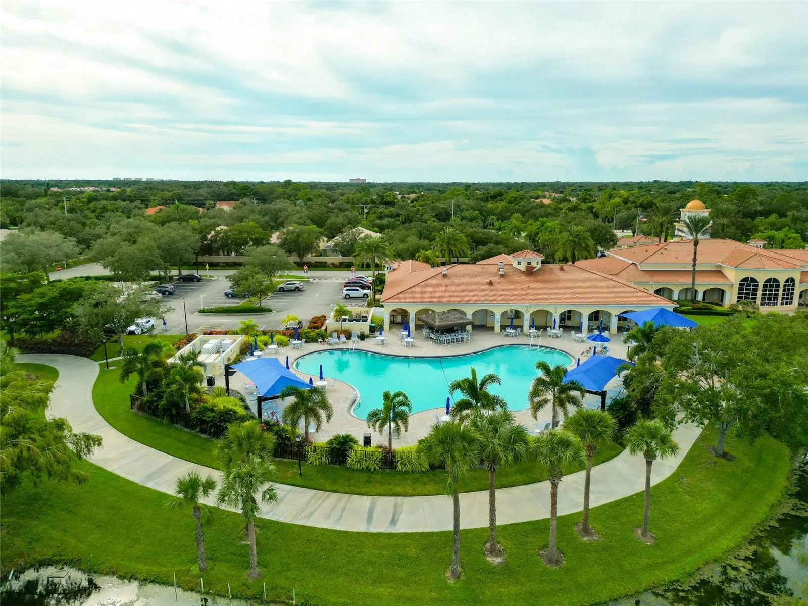 Community Lagoon Pool.