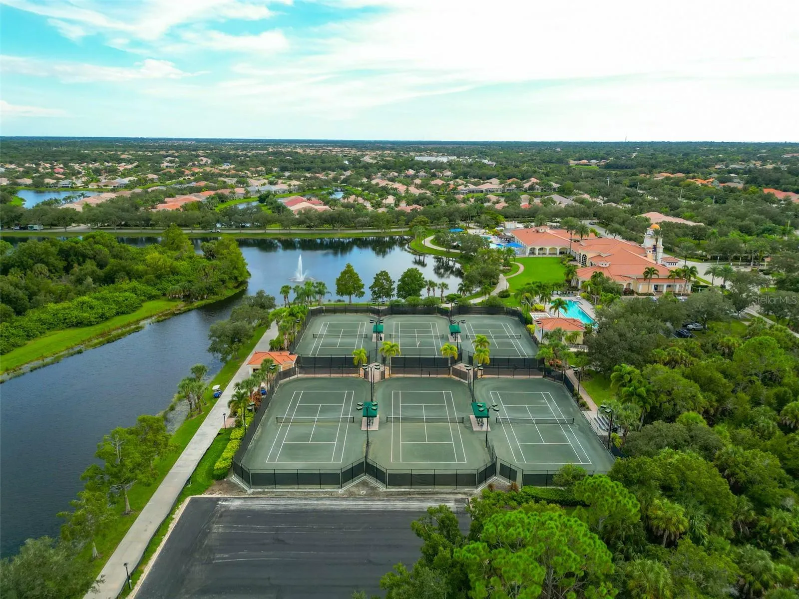 Tennis courts