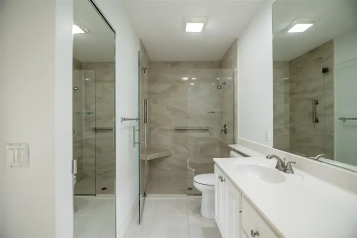 Primary bathroom.