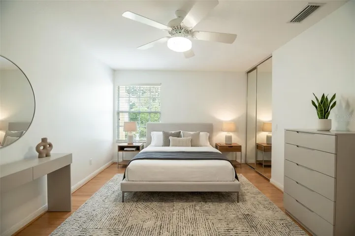 Virtually Staged Guest Room