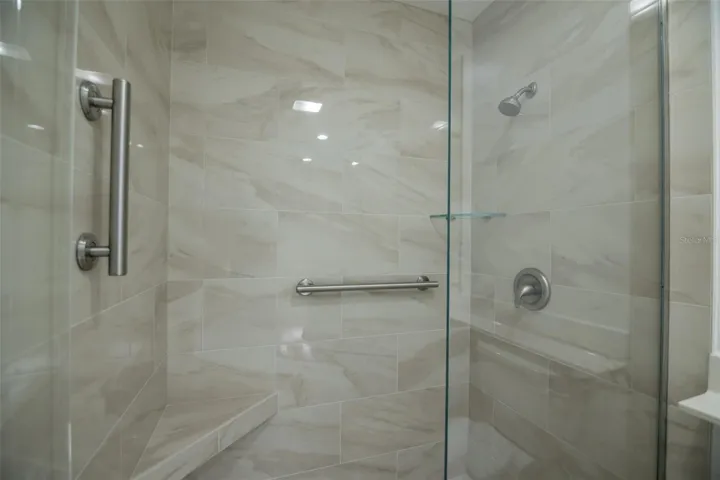 Primary bathroom.